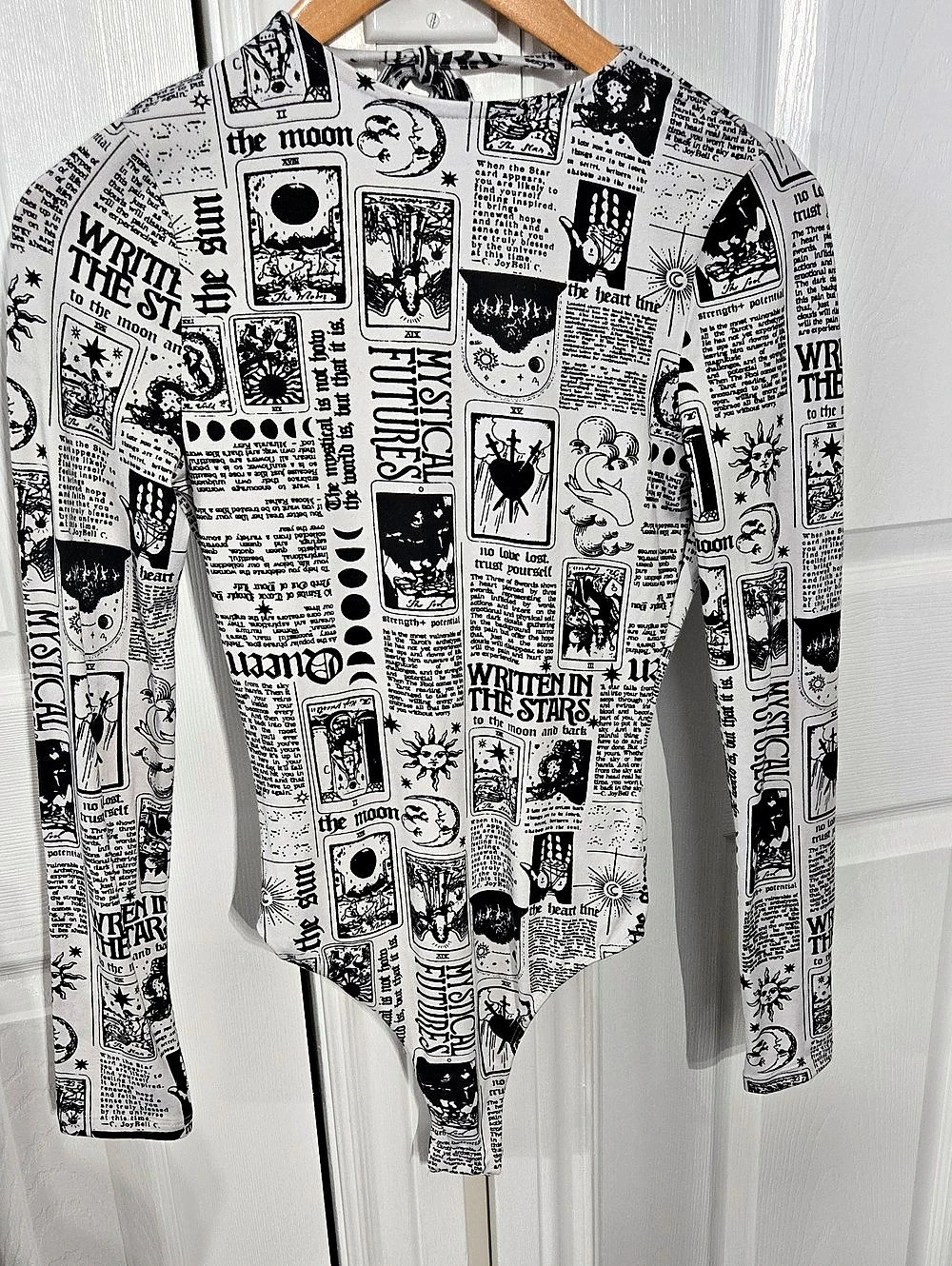 Street Wear Society Graphic Print Bodysuit